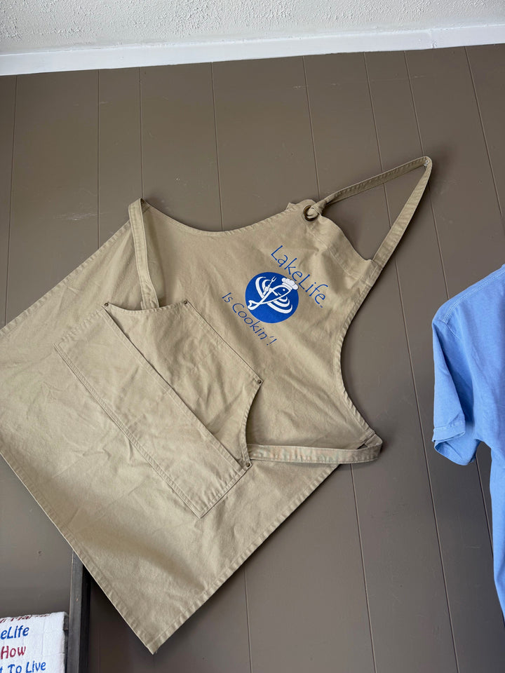 LakeLife 24/7® Canvas Apron — LakeLife is Cookin&