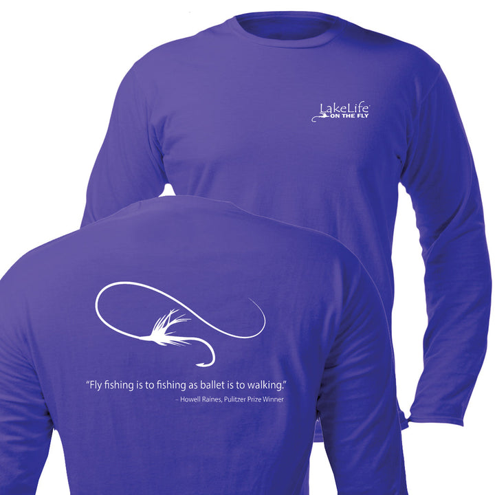 LakeLife™ On The Fly "Original"  Performance Shirt - Long Sleeve